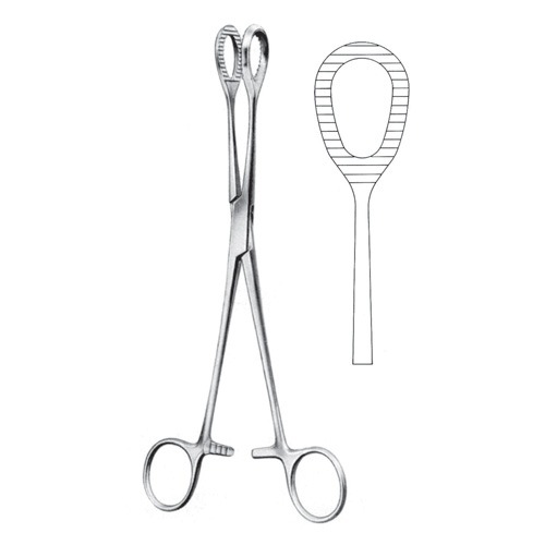 Heywood-Smith Haemorrhoidal (Pile) Forceps, 21cm