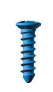 Facial Non Locking Screw, Ø 2.2 , Ø 1.5 , 03 mm, Blue