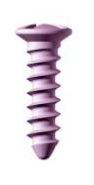 Non Locking Screw, Ø 3.0, Ø 1.95, 10 mm,, Pink