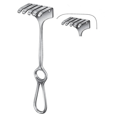 Israel Retractor, 45x50mm, 25cm