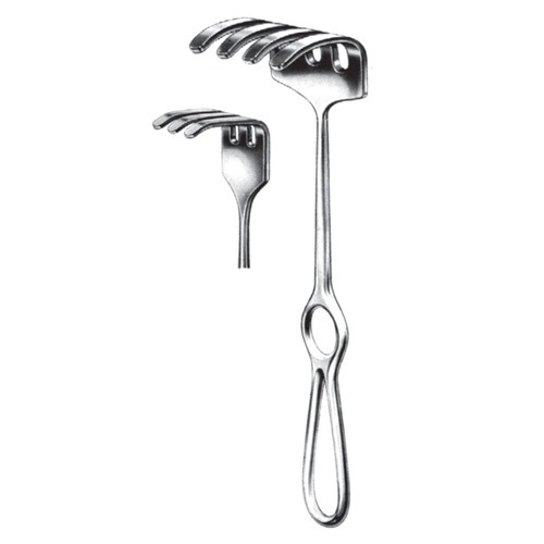 Ollier Retractor, 36x30mm, 22.5cm