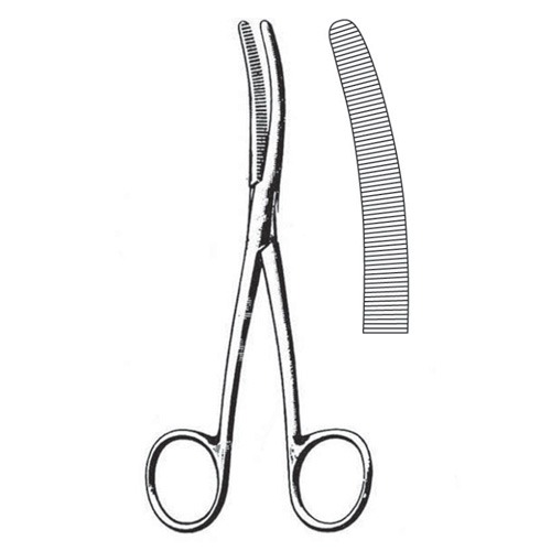 Bryant Cotton Swab Forceps, 12.5cm