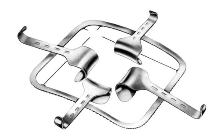 Kirschner Abdominal Retractor, Complete