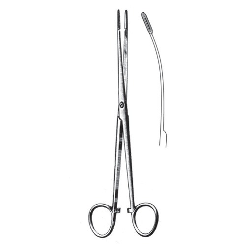 Cotton Swab Forceps, Screw Joint, Cvd, 17cm