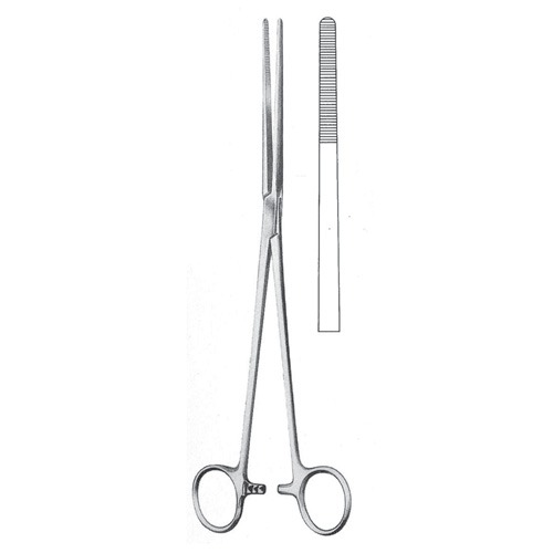 Bozemann Cotton Swab Forceps, 26cm