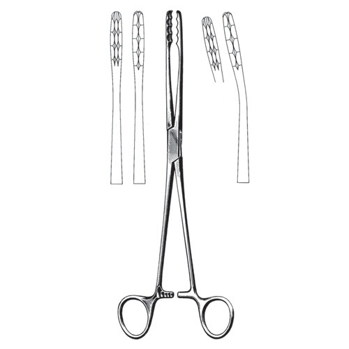 Ulrich Cotton Swab Forceps, Cvd, 25cm