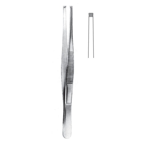 Tissue Forceps, Regular, 2x3 Teeth, 10cm