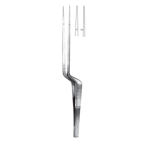 Micro Forceps, Blunt, 18.5cm