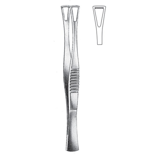 Duval Grasping Forceps, 7mm, 14.5cm