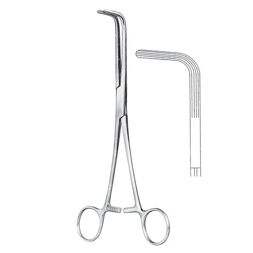 Mixter Pedical Clamp Forceps, 28cm