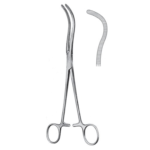 Guyon Clamp Forceps, 22cm