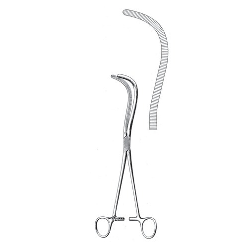 Mayo Guyon Kidney Pedicle Clamp Forceps, 23cm