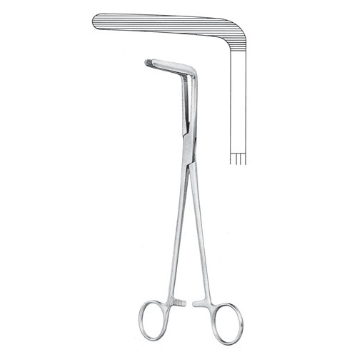 Wertheim Cullen Hysterectomy Forceps, Box Joint, 21.5cm