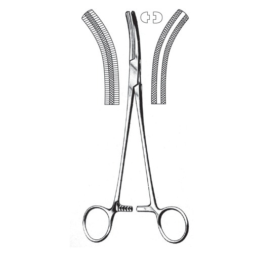 Buie Haemorrhoidal Clamp Forceps, 21cm