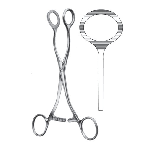 Collin Tumor Seizing Forceps, 16.5cm