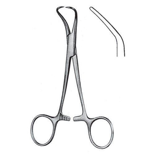 Backhaus Towel Clamp Forceps, 8cm