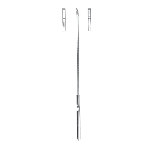 Kevorkian Biopsy Curette 30cm, 3mm