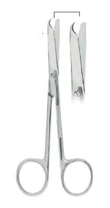 Spencer ligature scissors for deep suture Fig. 2 (13cm)