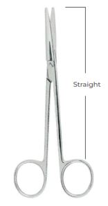 Metzenbaum Dissecting Scissors Straight Fig. 1 ( 14.5cm)