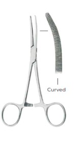 Pean Haemostatic Forceps Curved Fig. 2  (14cm)