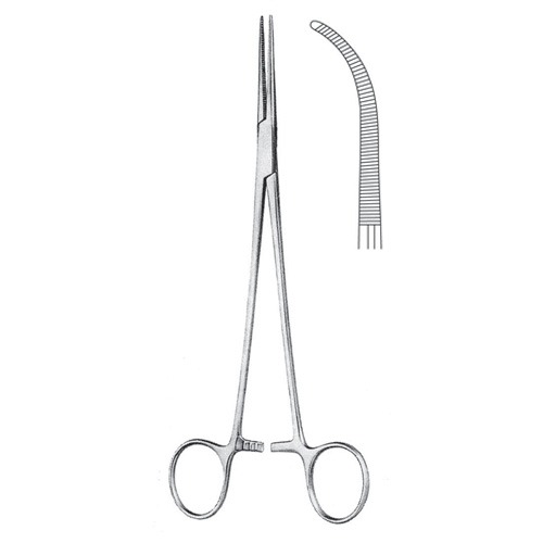 Heiss Artery Forceps, Slight Cvd, 20cm