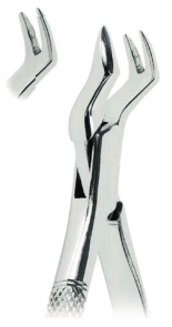 Nevius  Extracting Forceps - American Pattern  for Upper molars, left Fig. 88L