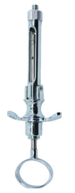 Petite Handle Aspirating Syringes CW Folding Type Fig.3