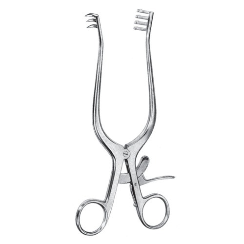 Weitlaner Self Retaining Retractor, 80mm, Sharp, 26cm