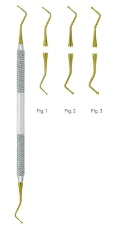 Amalgam Filling Instrument with Titanium Nitride Lining, Fig 2