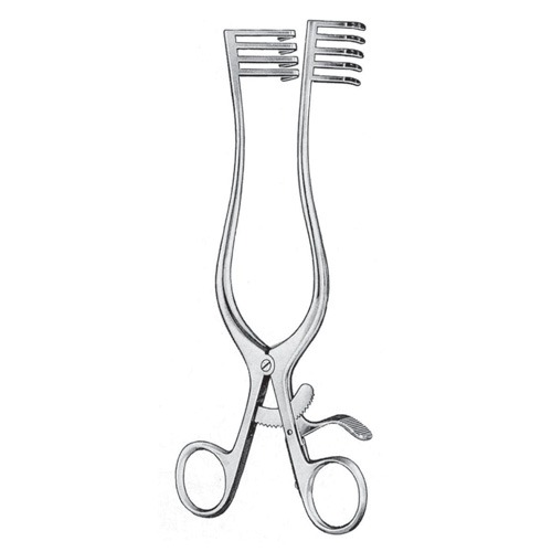 Treaves Self Retaining Retractor, 21cm