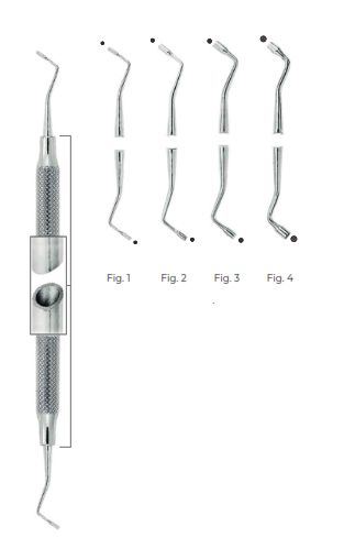 Amalgam Instruments, Serrated, SC Light, Fig 1