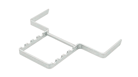 Insert Frame for 4 Instruments, Aluminium, Grey