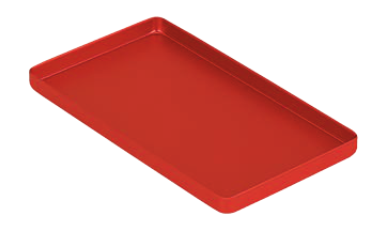 Mini Aluminium Color-coded Base, Red