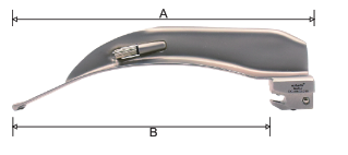 Conventional American Macintosh Blade Mac 3, 132 x 109mm (2.5V LED)