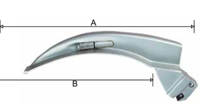 Conventional Polio Blade Pol 1, 105 x 69mm (2.5V LED)