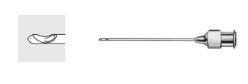 Jünemann Lacrimal Probe Cannula to insert Suture material 21 Gauge / 0.80 x 35 mm