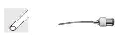 Aspirating Cannula delicate 19 Gauge / 1.10 mm