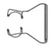 Neuhann Eye Speculum Adjustable Fenestrated (not illustrated)