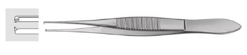 Tissue Forceps 1 x 2 teeth 0.5 mm