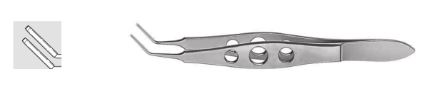 T. Kohnen Implantation Forceps Silicone tube coated