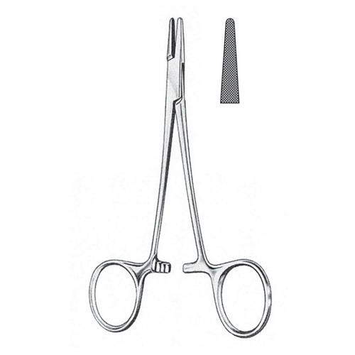 Webster Needle Holder, Serrated, 13cm