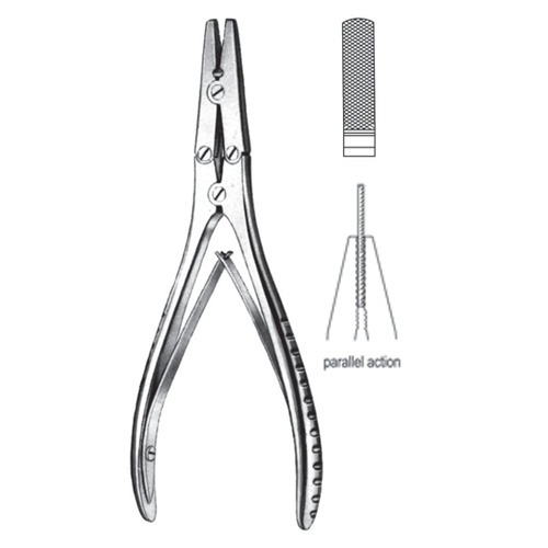 Flat Nose Pliers, 18cm