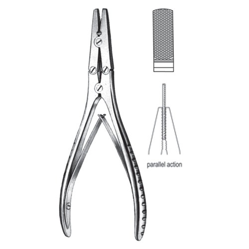 Flat Nose Pliers, 18cm