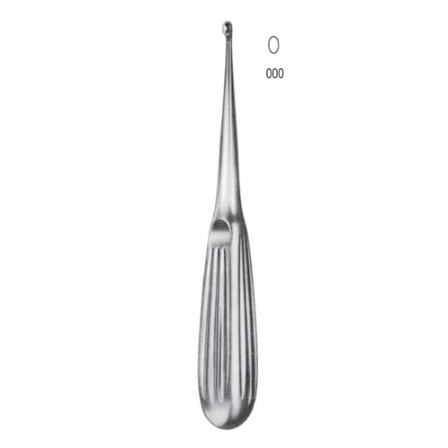 Spratt Bone Curettes, 16.5cm, Fig. 000