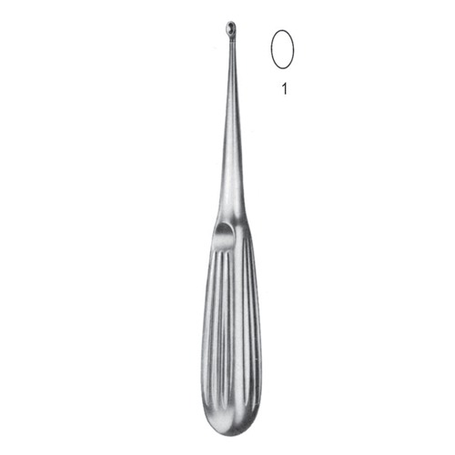 Spratt Bone Curettes, 16.5cm, Fig. 1