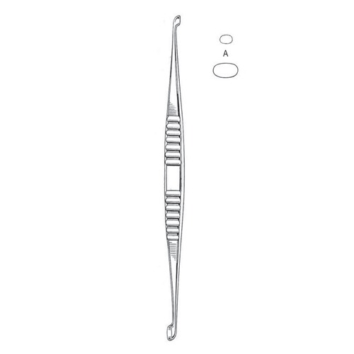 Volkmann Bone Curettes, 21.5cm, Fig. A