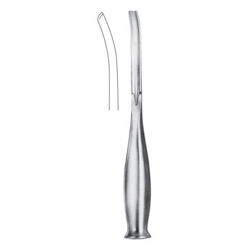 Smith-Petersen Bone Gouges, Curved, 20cm, 9mm