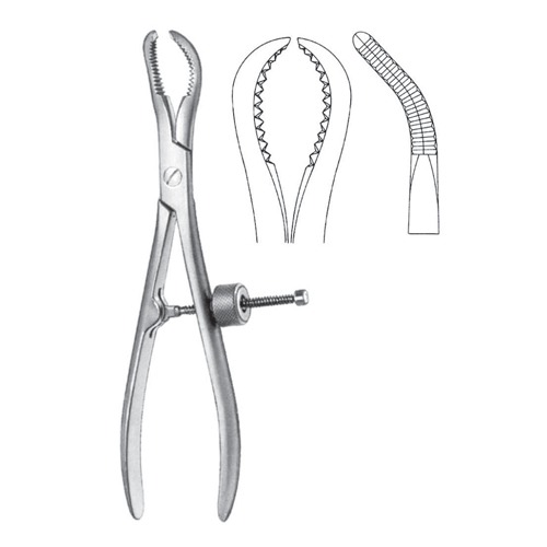 Bone Holding Forceps, 24cm