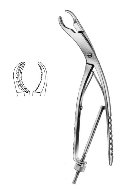 Ulrich Bone Holding Forceps, 24cm