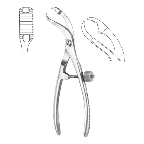 Bone Holding Forceps, 28cm